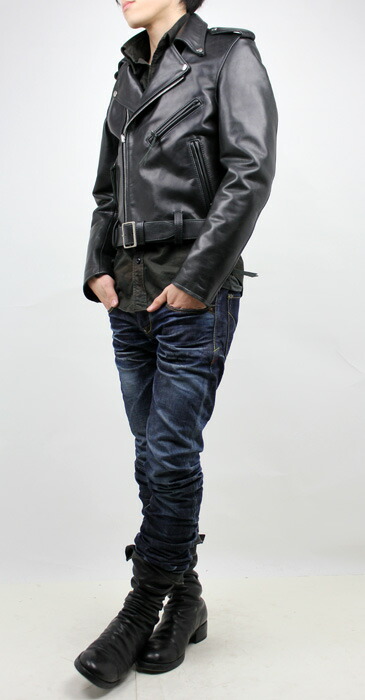 楽天市場】革ジャン メンズ ライダース ダブルライダース 本革 馬革