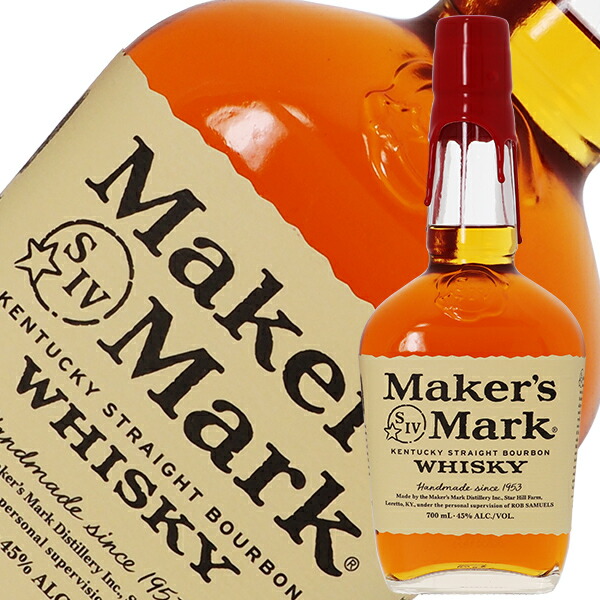 楽天市場】メーカーズマーク レッドトップ 45度 700ml 包装不可 : 酒類