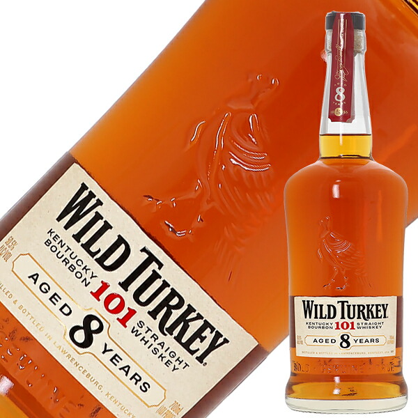 楽天市場】ワイルドターキー 8年 50.5度 正規 箱なし 700ml : 酒類の