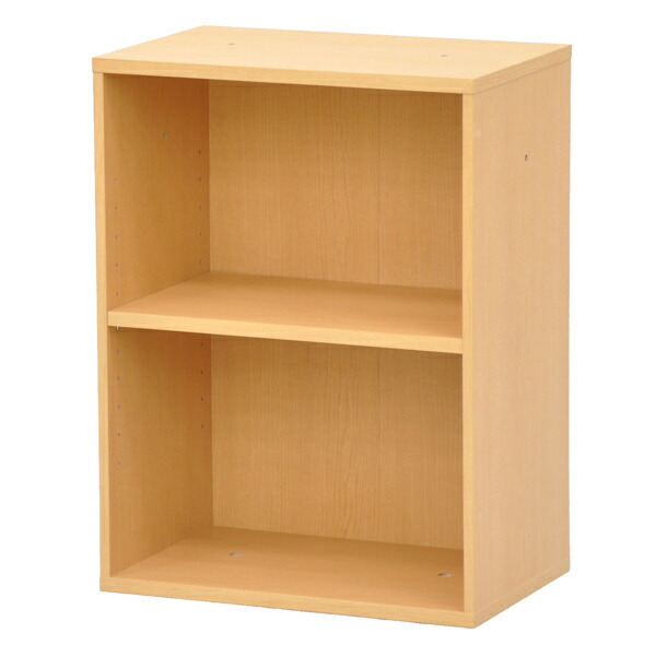 楽天市場】本棚 2段 組み合わせラック プレージ 高さ60cm 幅45cm