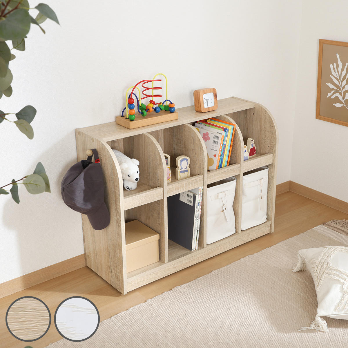 ②yasukon様 絵本棚、おもちゃ棚セット ②yasukon様 絵本棚、おもちゃ