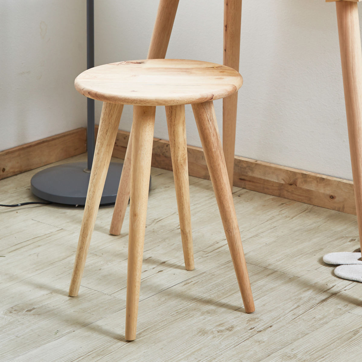 楽天市場】ドレッサー チェアセット ドライヤーホルダー付 NATURAL