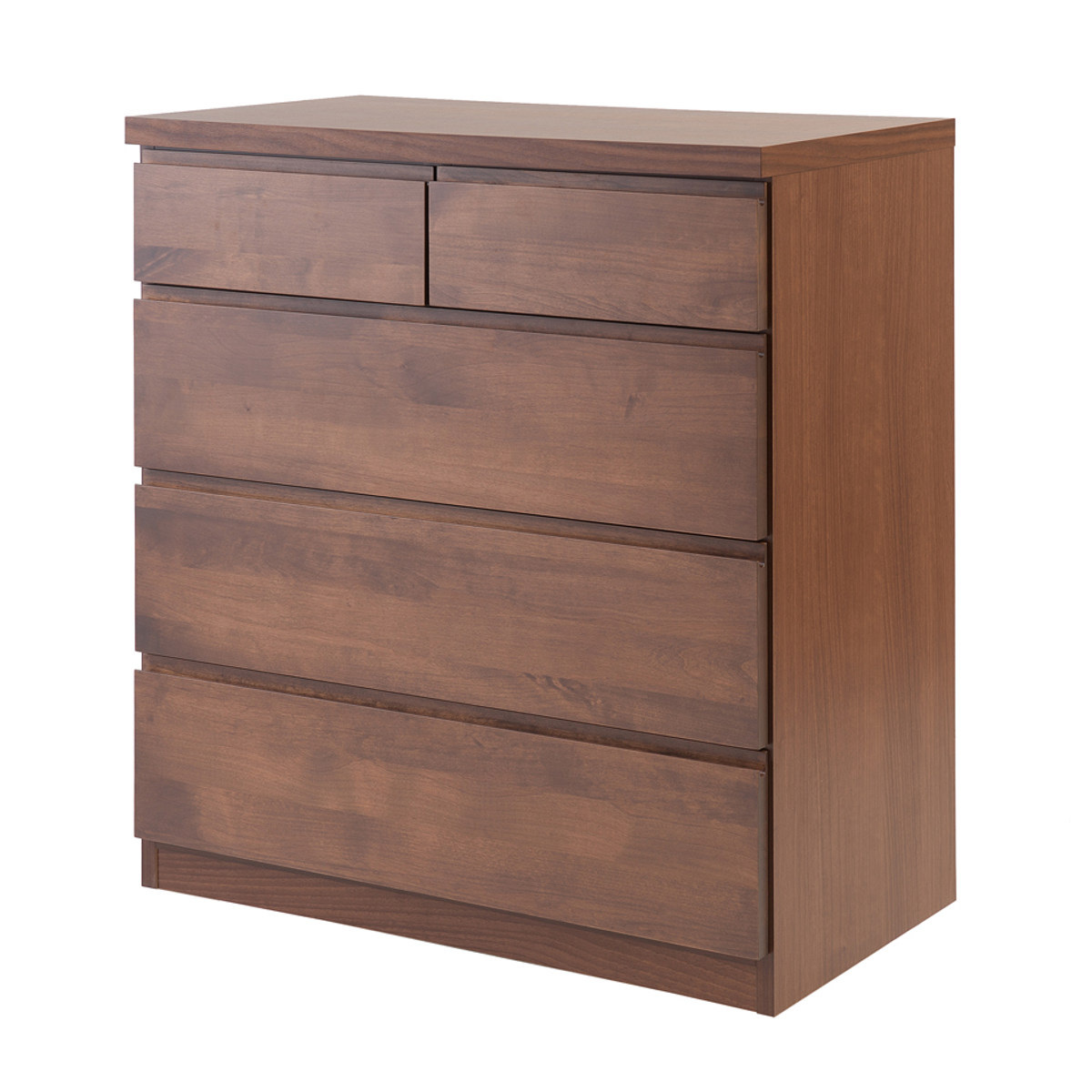 楽天市場】チェスト 4段 天然木 アルダー材 幅80cm （ 衣類収納