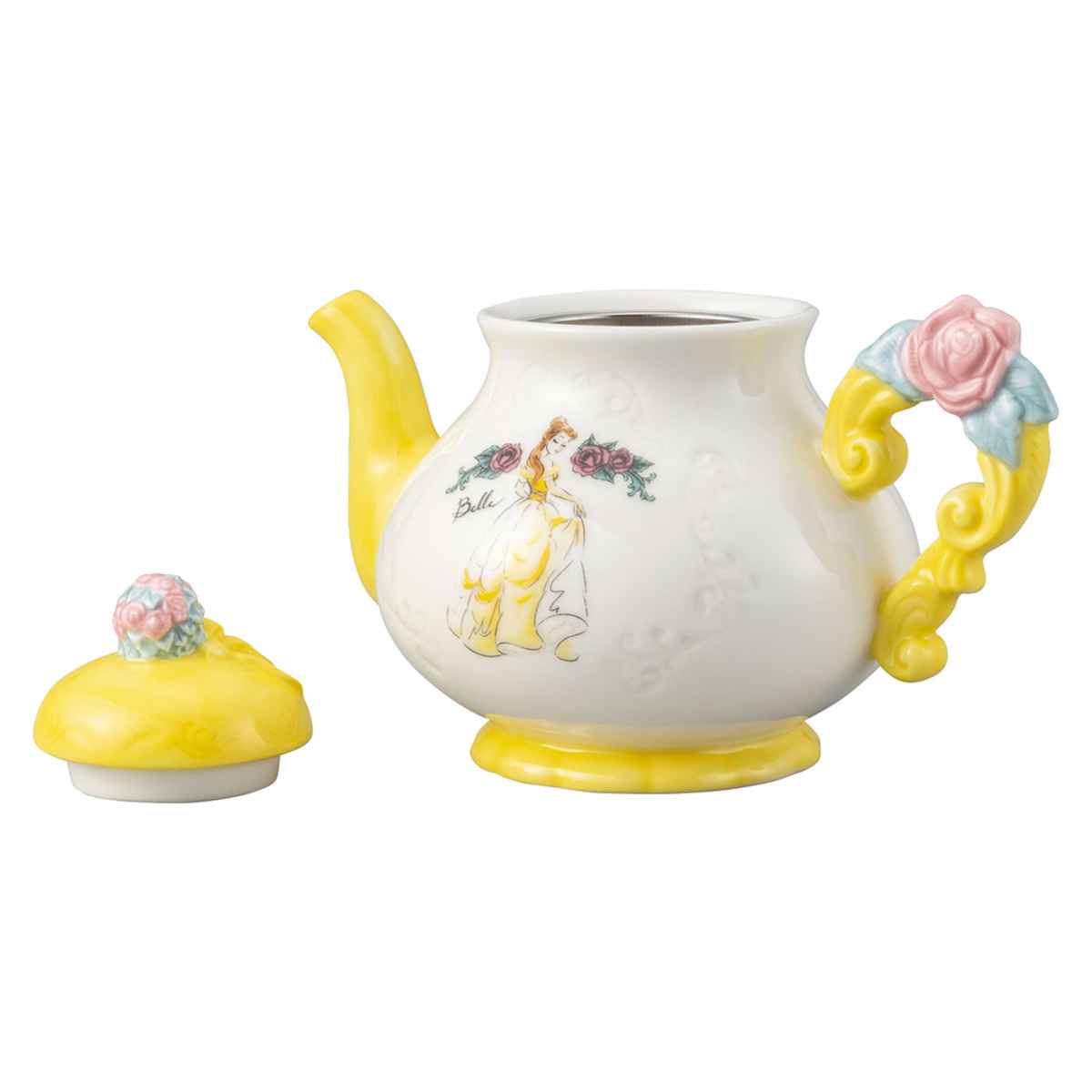 楽天市場】ティーポット 655ml 美女と野獣 磁器 （ 紅茶ポット 急須
