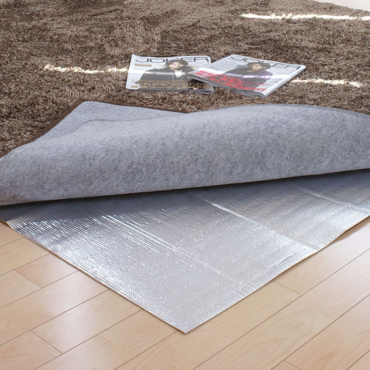 楽天市場】防ダニほかほかDX(デラックス) アルミ 3畳 U-Q938 （ 床