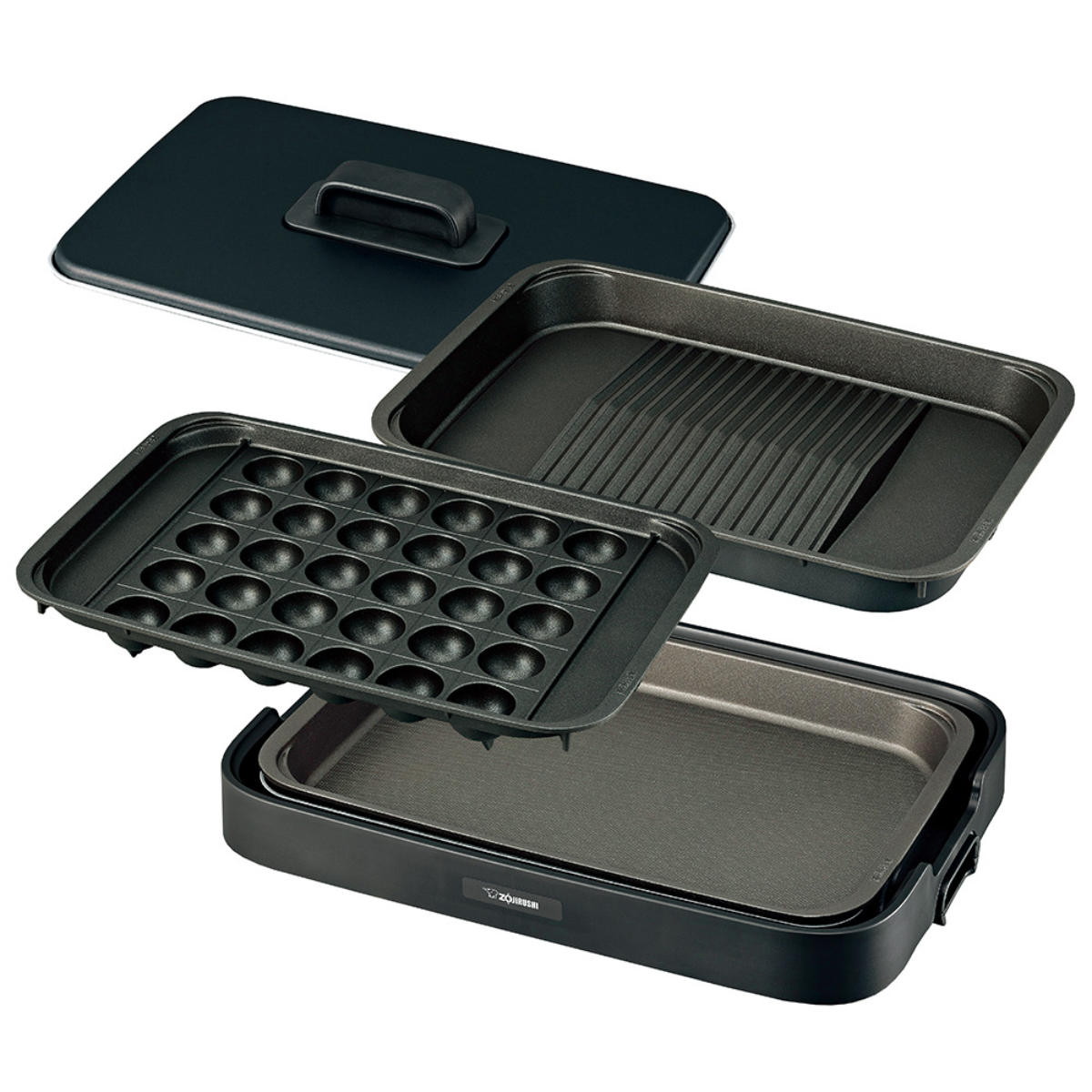 楽天市場】象印 ホットプレート 深型タイプ たこ焼きプレート付き 焼肉