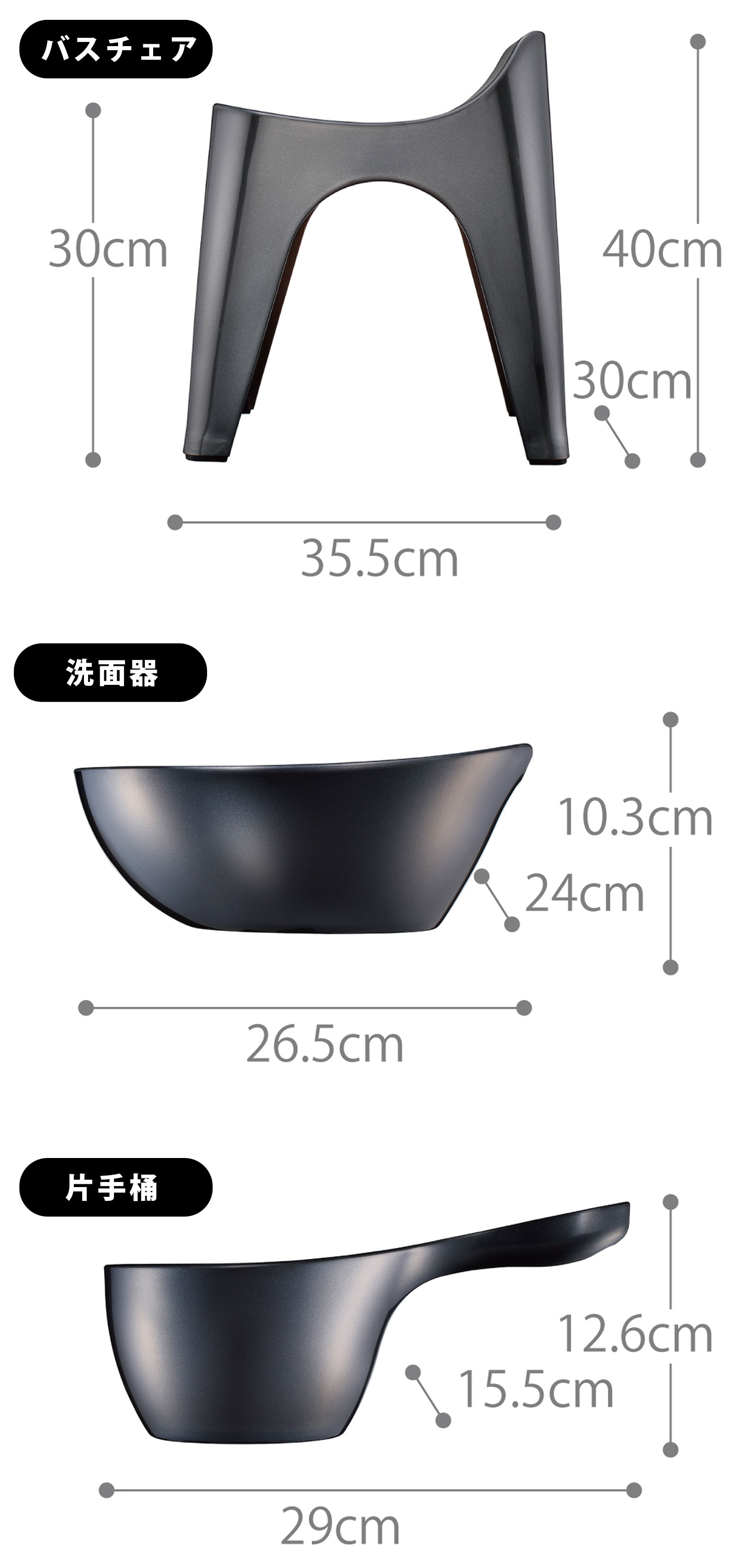 楽天市場】風呂 いす 風呂椅子 30cm 桶 洗面器 セット 3点セット
