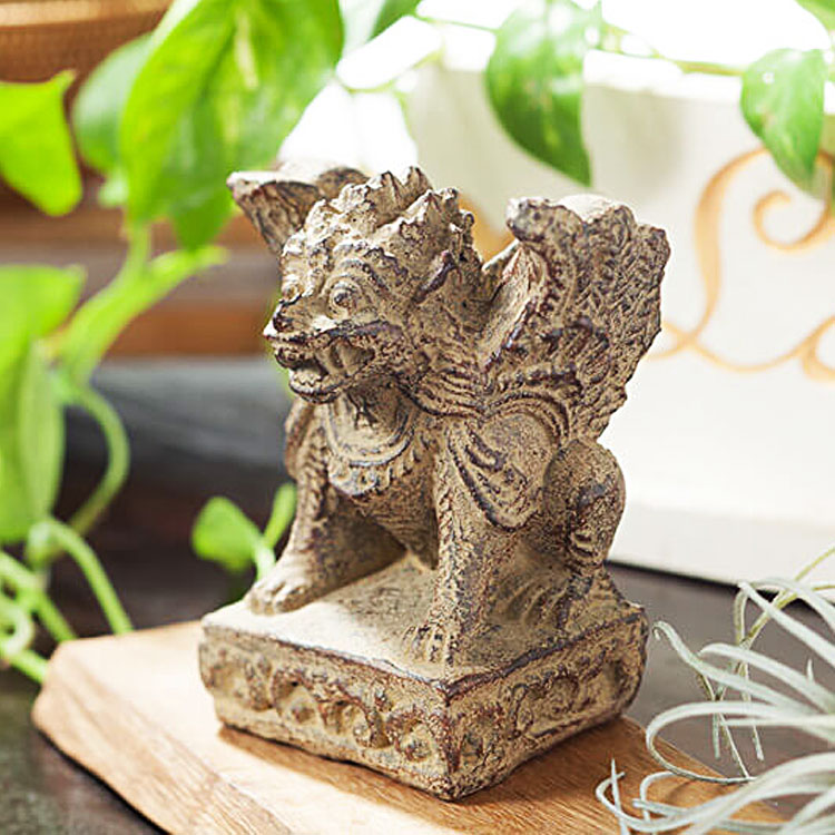 楽天市場】【最大1万円OFFクーポン】卓上ガルーダストーンオブジェ