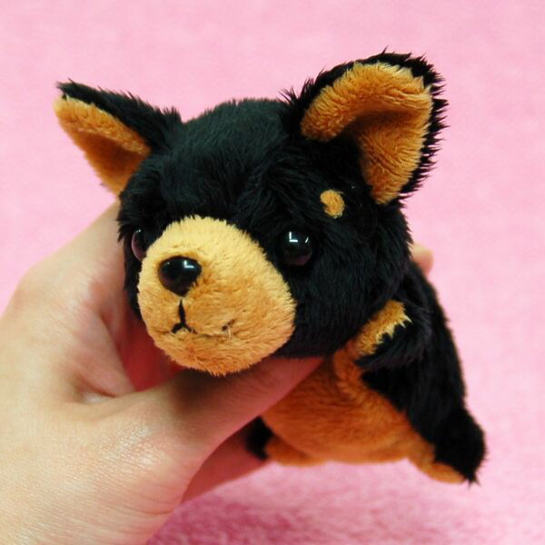 ブラックタン チワワ パピーぬいぐるみ チワワ 】大人気ブラックタン