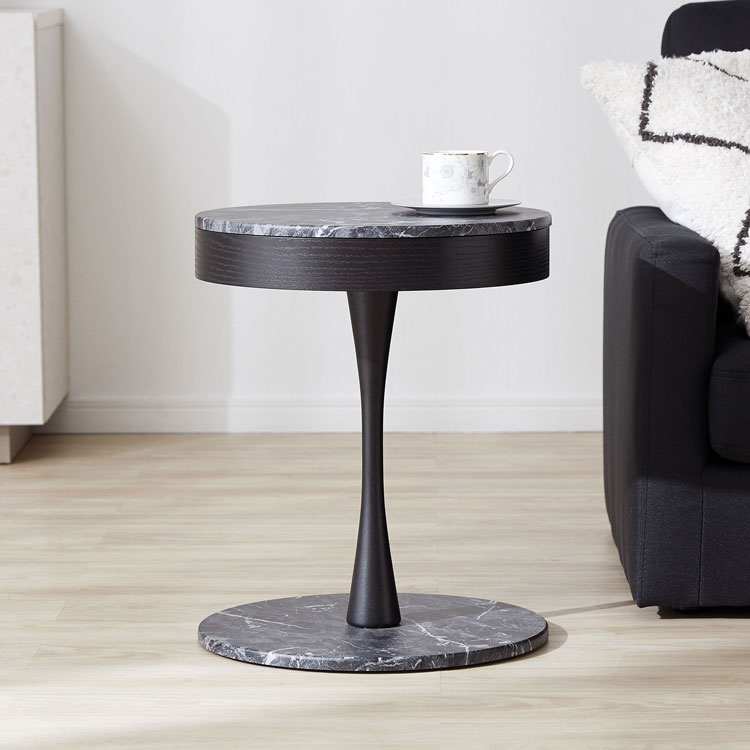 楽天市場】大理石柄 大理石風 テーブル サイドテーブル おしゃれ