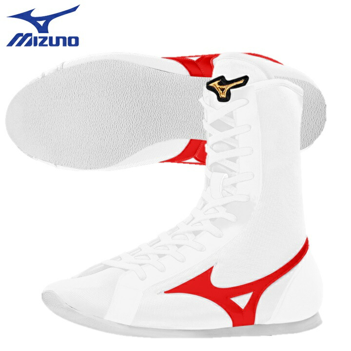 Mizuno ボクシングシューズ レッド ローカット 25.5㎝ Mizuno