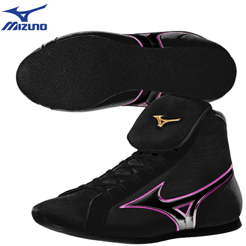 Mizuno ボクシングシューズ ピンク/黒 Mizuno ボクシングシューズ