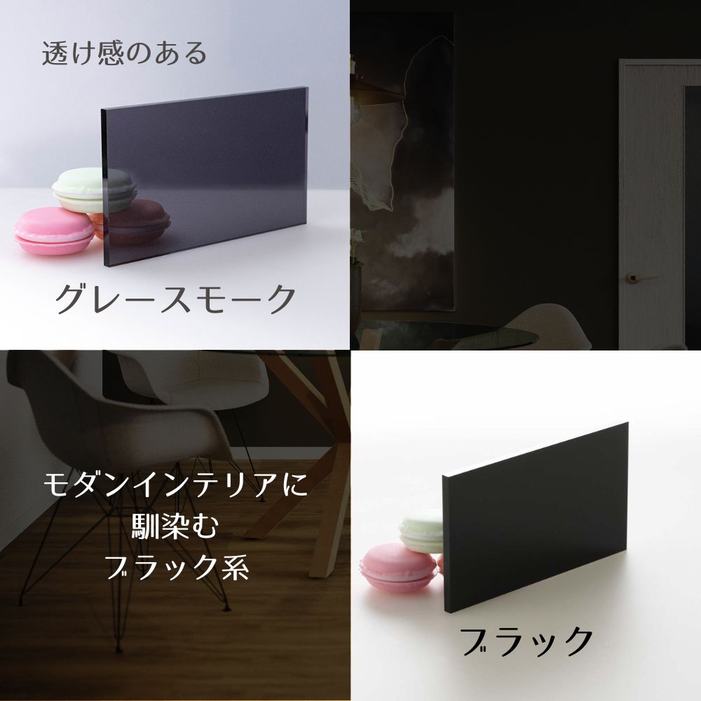 楽天市場】アクリルパネル 【Lサイズ】 オーダーメイド 水はね防止