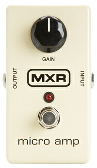 楽天市場】MXR micro amp M133 新品 クリーンブースター[マイクロ