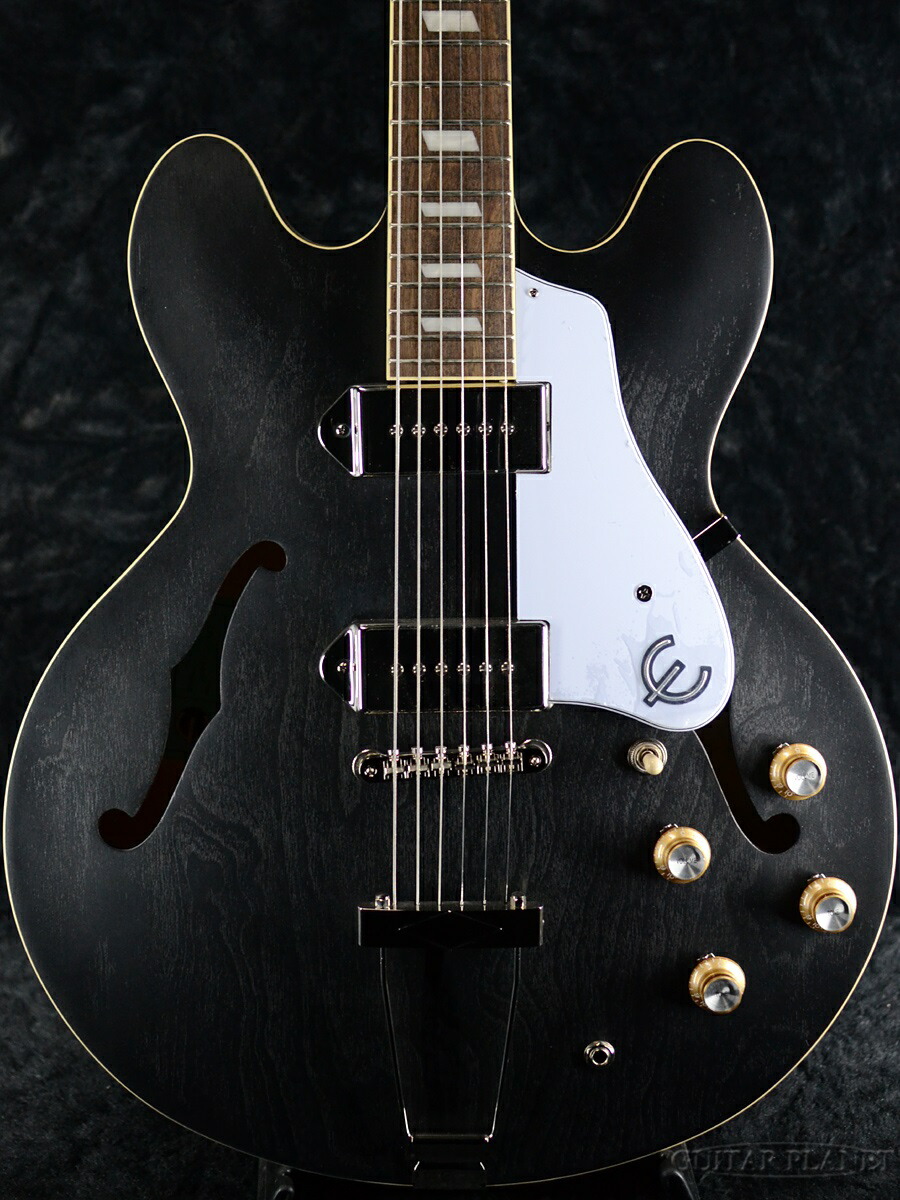 楽天市場】Epiphone Casino Worn -Worn Ebony- 新品[エピフォン