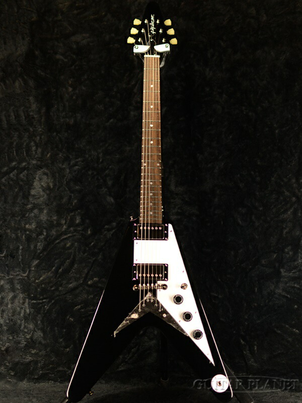 楽天市場】Epiphone Inspired by Gibson Flying V -Ebony- 新品