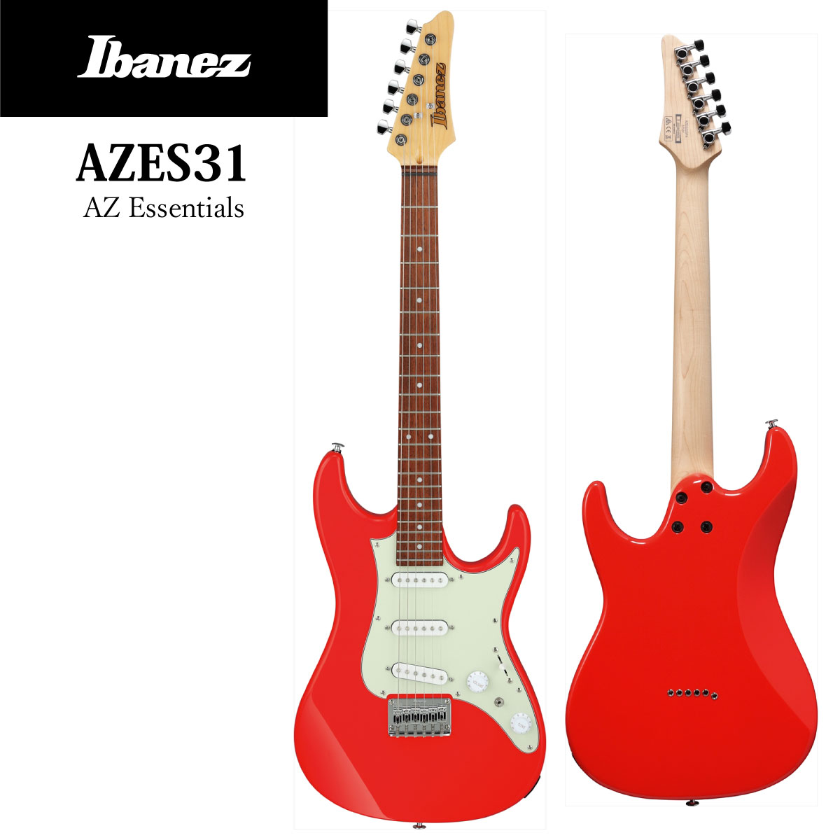 Ibanez AZES 31 ストラップ付き 訳あり Ibanez AZES 31 ストラップ付き