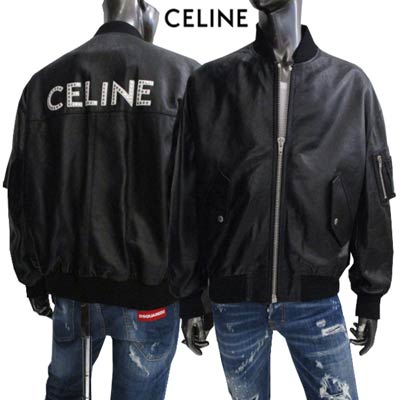楽天市場】セリーヌ CELINE メンズ アウター ジャケット ロゴ バック