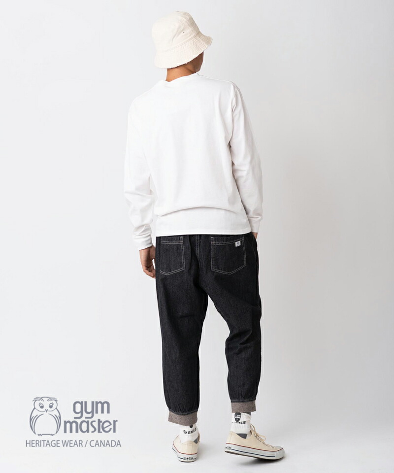 楽天市場】gym master(ジムマスター）G121341 デニムリブクロップド