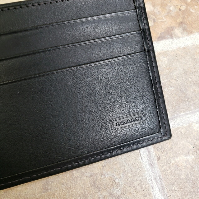 楽天市場】【未使用品】 オールドコーチ レザー 2つ折り 札入れ 折財布