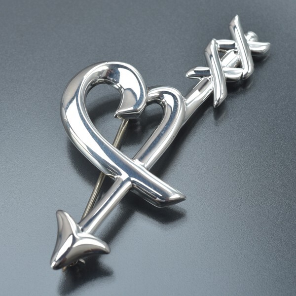 TIFFANY &Co. ラビングハート ブローチ ティファニー TIFFANY&Co