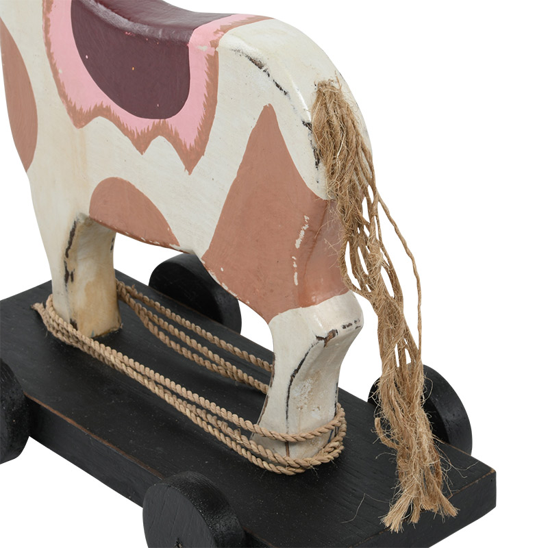 楽天市場】ウッドカービング ホース トイ【 馬 動物 アニマル 木彫り