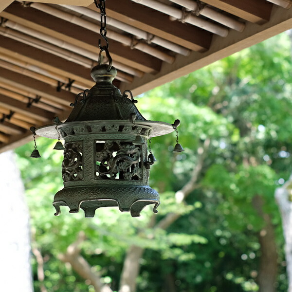 楽天市場】灯篭 吊灯篭 丸竜 高岡銅器 吊り灯篭 灯籠 燈籠 照明加工