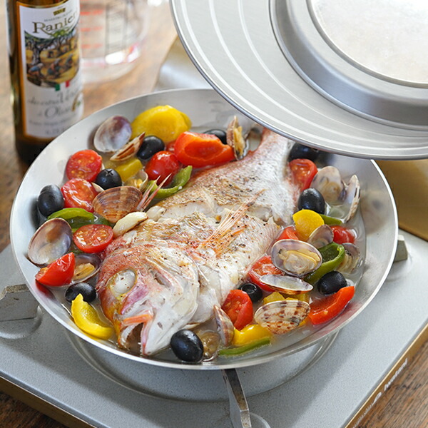 楽天市場】八島農具興業 ステンレス皿 フライパン 盛り皿 プレート