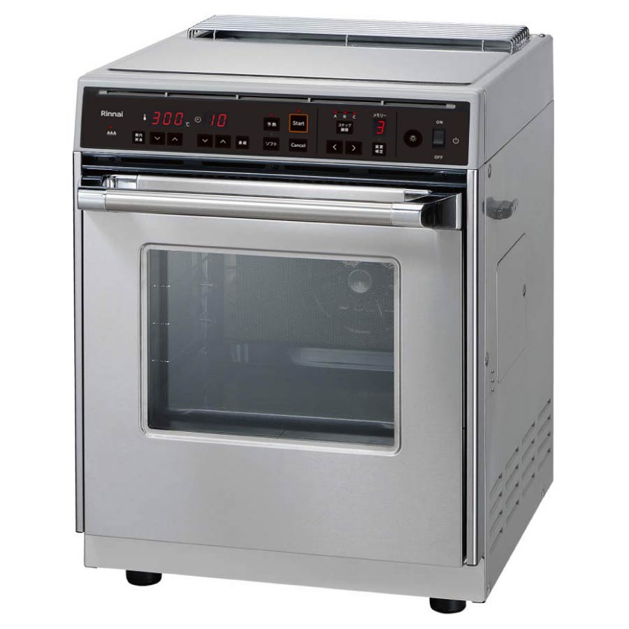 業務用 リンナイ ガスオーブン RCK-10M（a） 都市ガス ホース付き