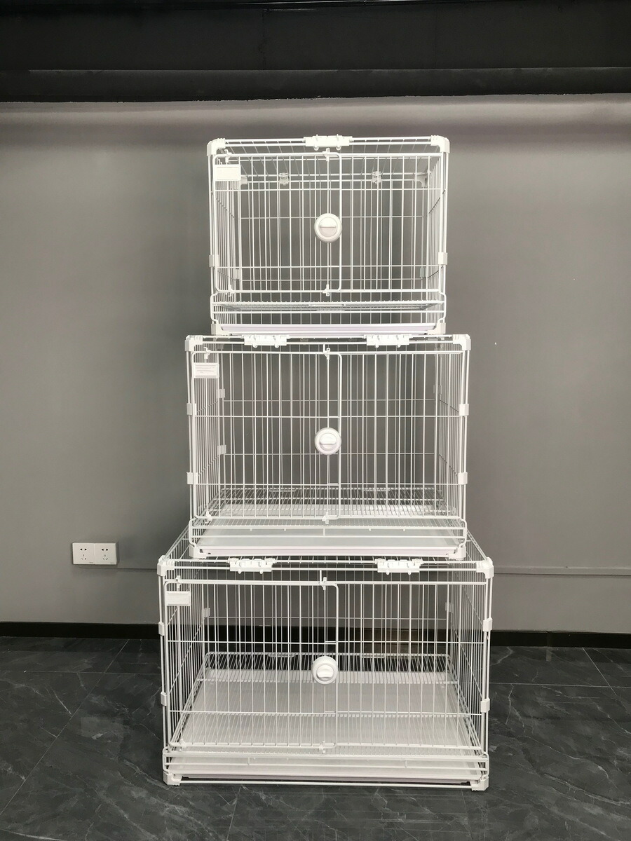 楽天市場】中サイズ 重ねられるケージ(組み立て済み完成品) 正規品 犬