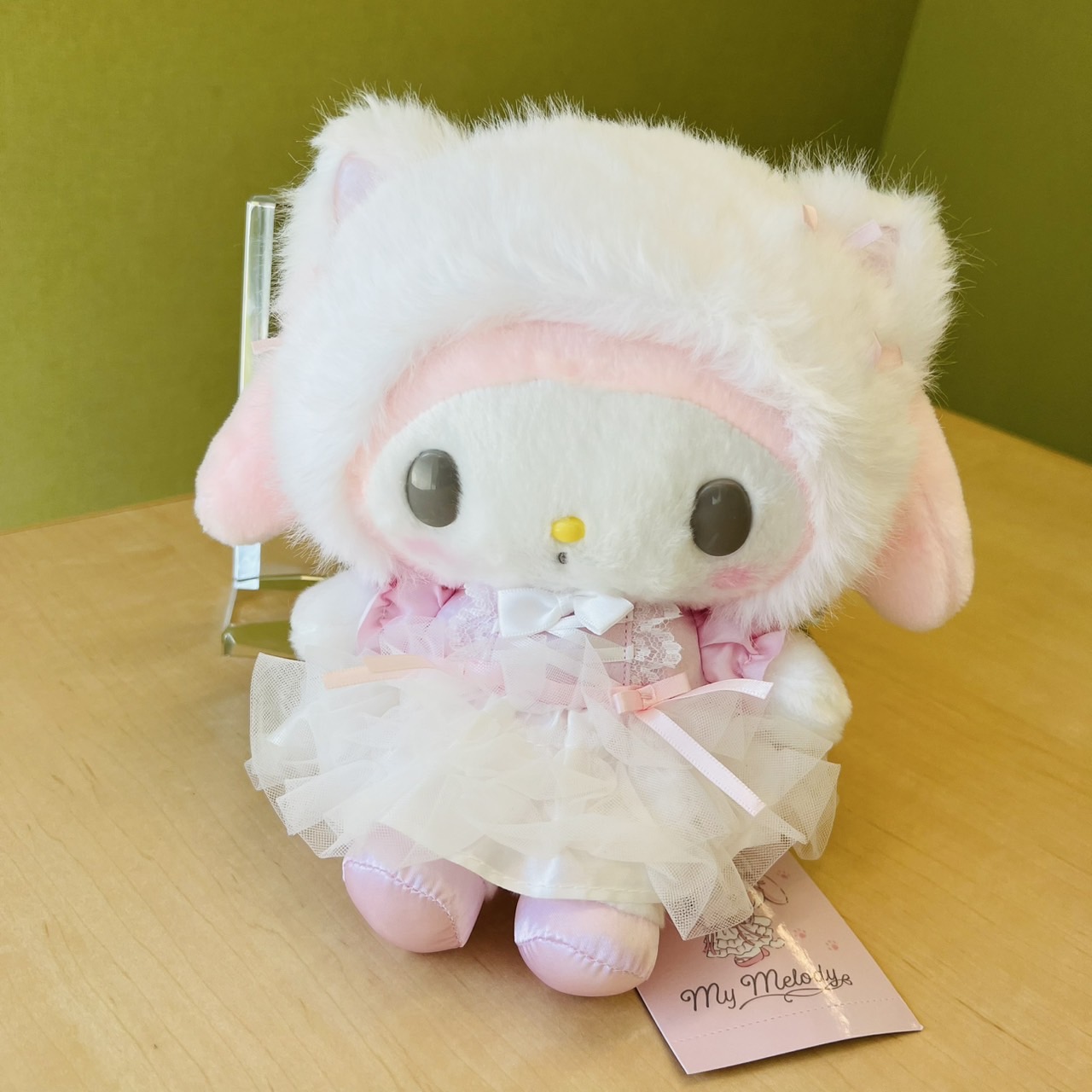 楽天市場】サンリオ SANRIO ぬいぐるみ 白猫バレリーナ マイメロディ