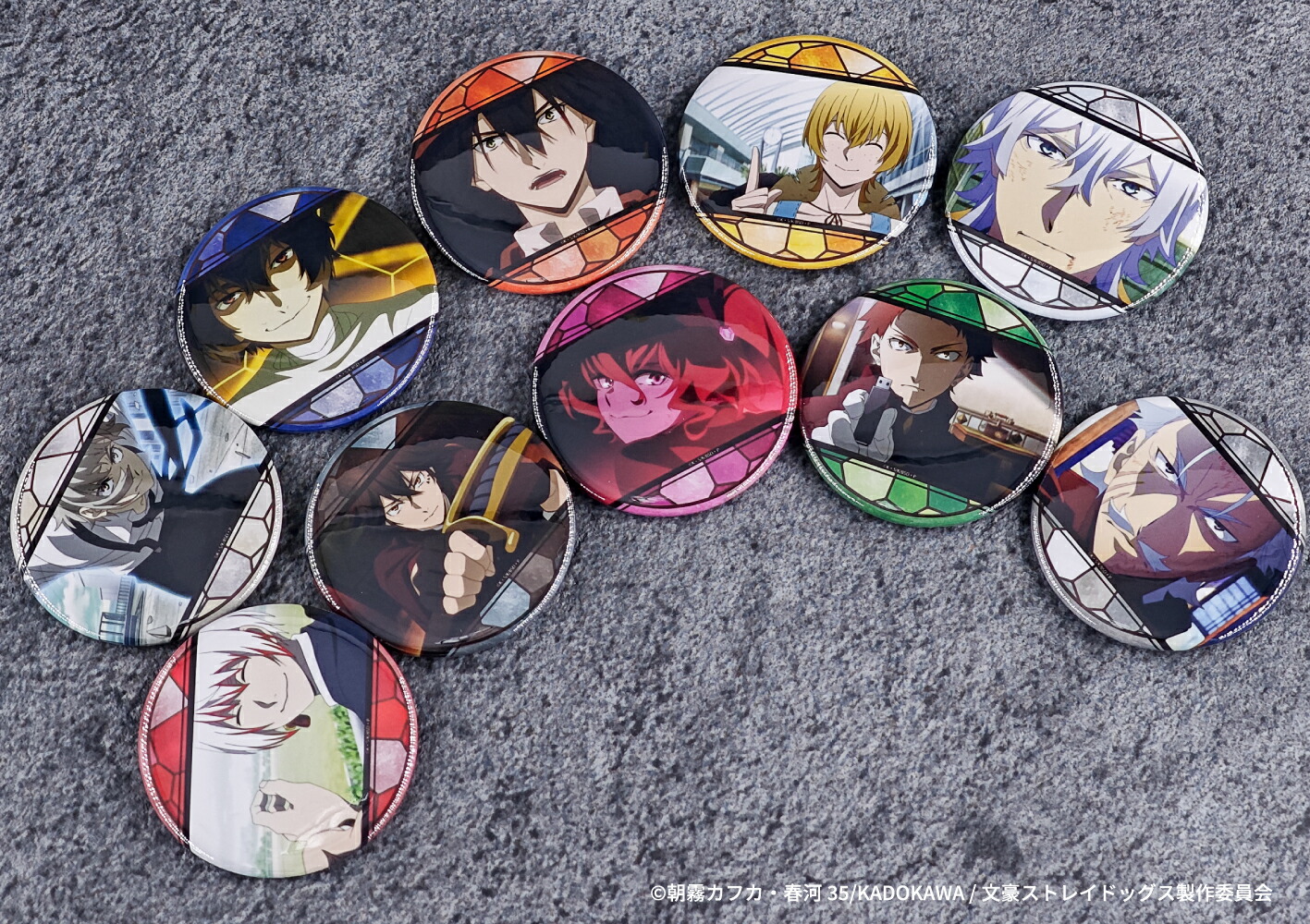 文豪ストレイドッグス 大博覧会 第二幕 缶バッジ 太宰治 :