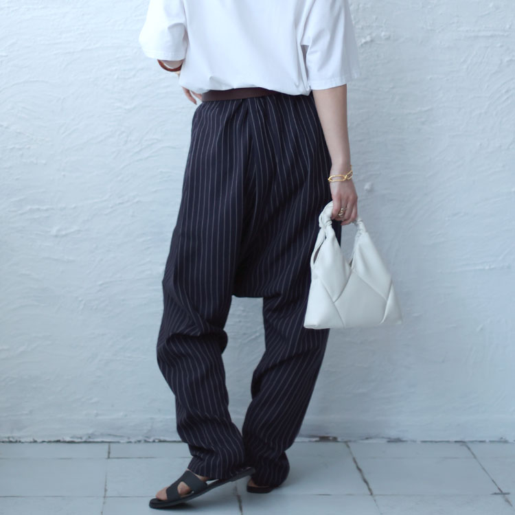 楽天市場】大きいサイズ レディース ボトムス パンツ ストライプ