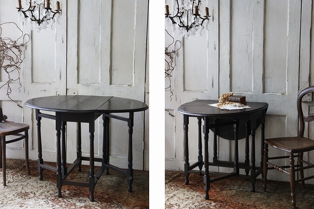 楽天市場】英国アンティーク ゲートレッグテーブル バタフライテーブル