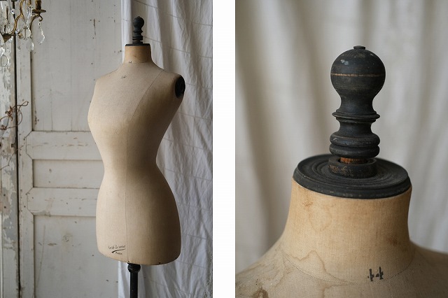 楽天市場】フランス アンティーク トルソー マネキン E122 : リカム