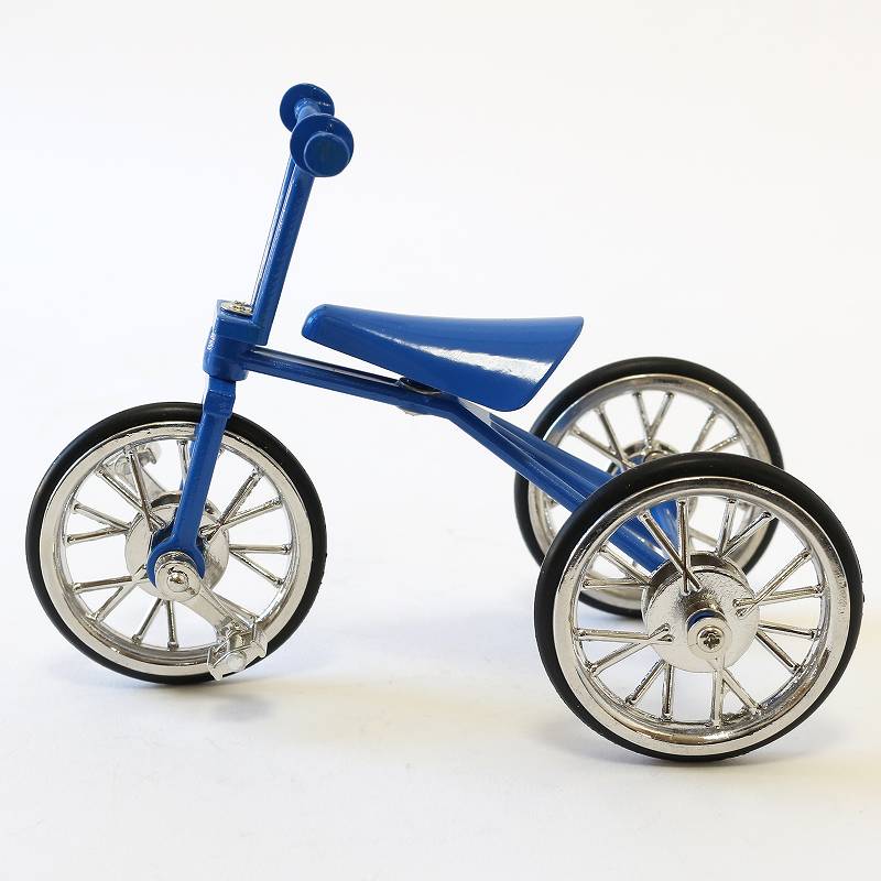 楽天市場】三輪車 三輪車モチーフ ミニチュア三輪車 自転車置物