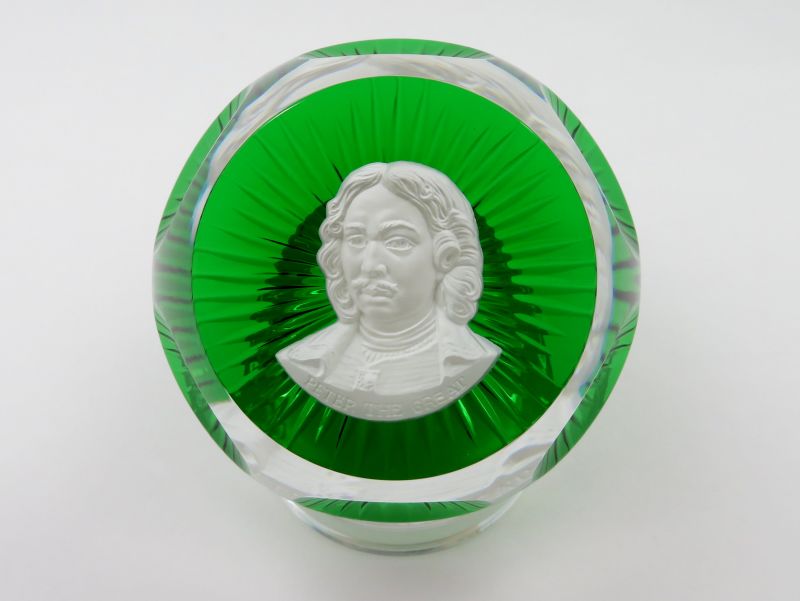 バカラ ペーパーウェイト ○ 文鎮 フランクリンミント限定版