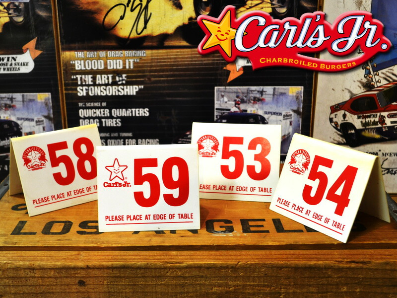 79 カールスJr テーブルナンバー プレート ローライダー カールス