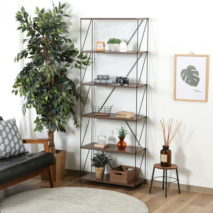 棚 木製 オープンラック 6段」の人気商品一覧 | 安い商品を通販サイト