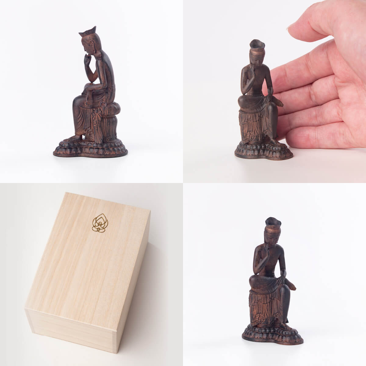 楽天市場】【安心のメーカー直営、直送】 極小仏『弥勒菩薩』現存彩色