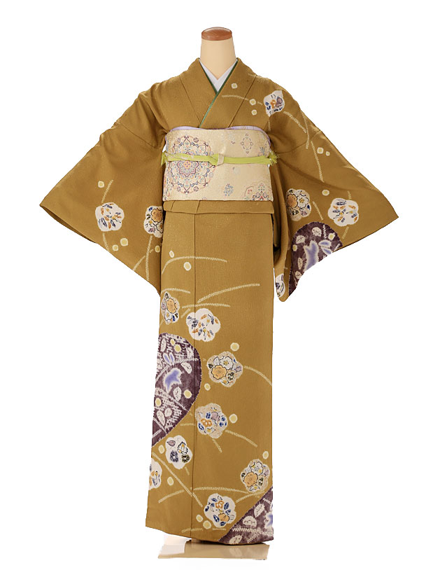 ま*ま様 未使用近い 美品 袷 正絹 辻ヶ花 訪問着