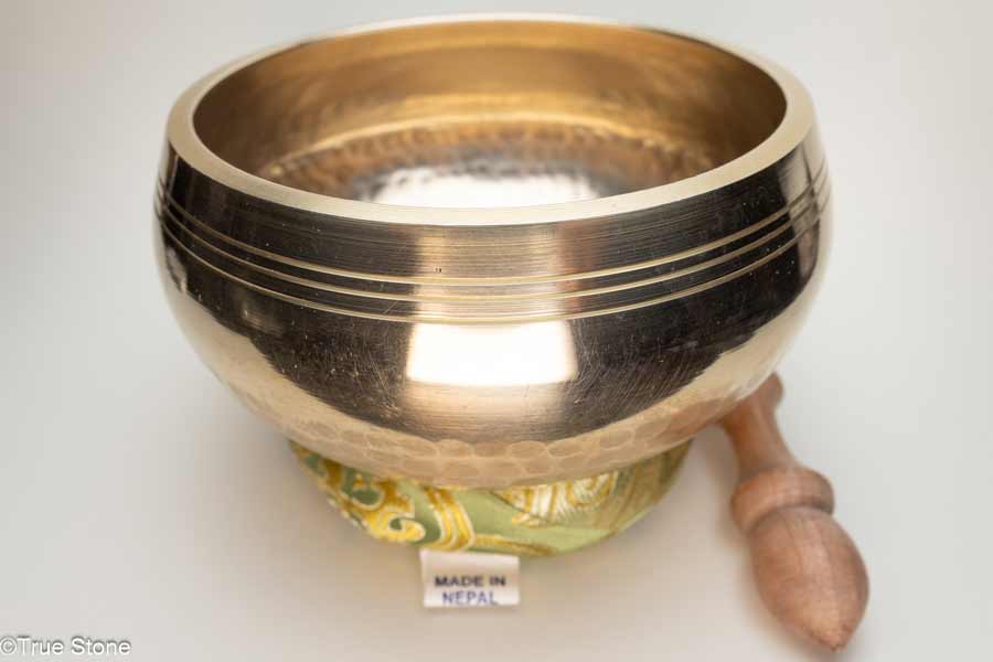 楽天市場】ネパール製 シンギングボウル 537g スティック シンギング