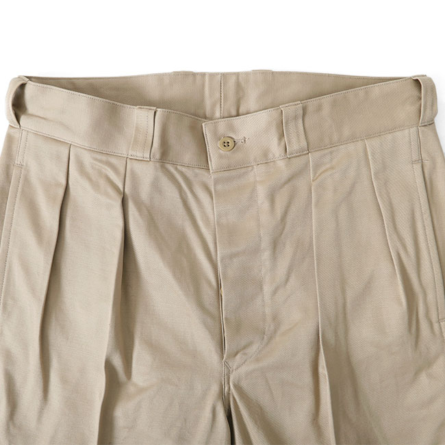 楽天市場】Scye サイ M52 フレンチアーミー 2タック チノ トラウザーズ