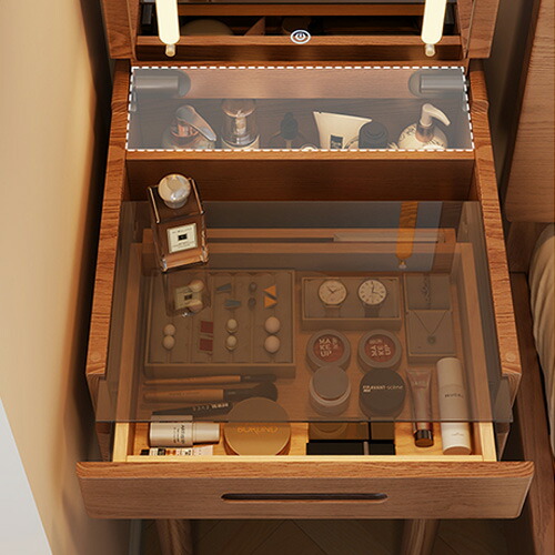 楽天市場】メーク台 ドレッサー 一面ドレッサー 化粧台 メイク台