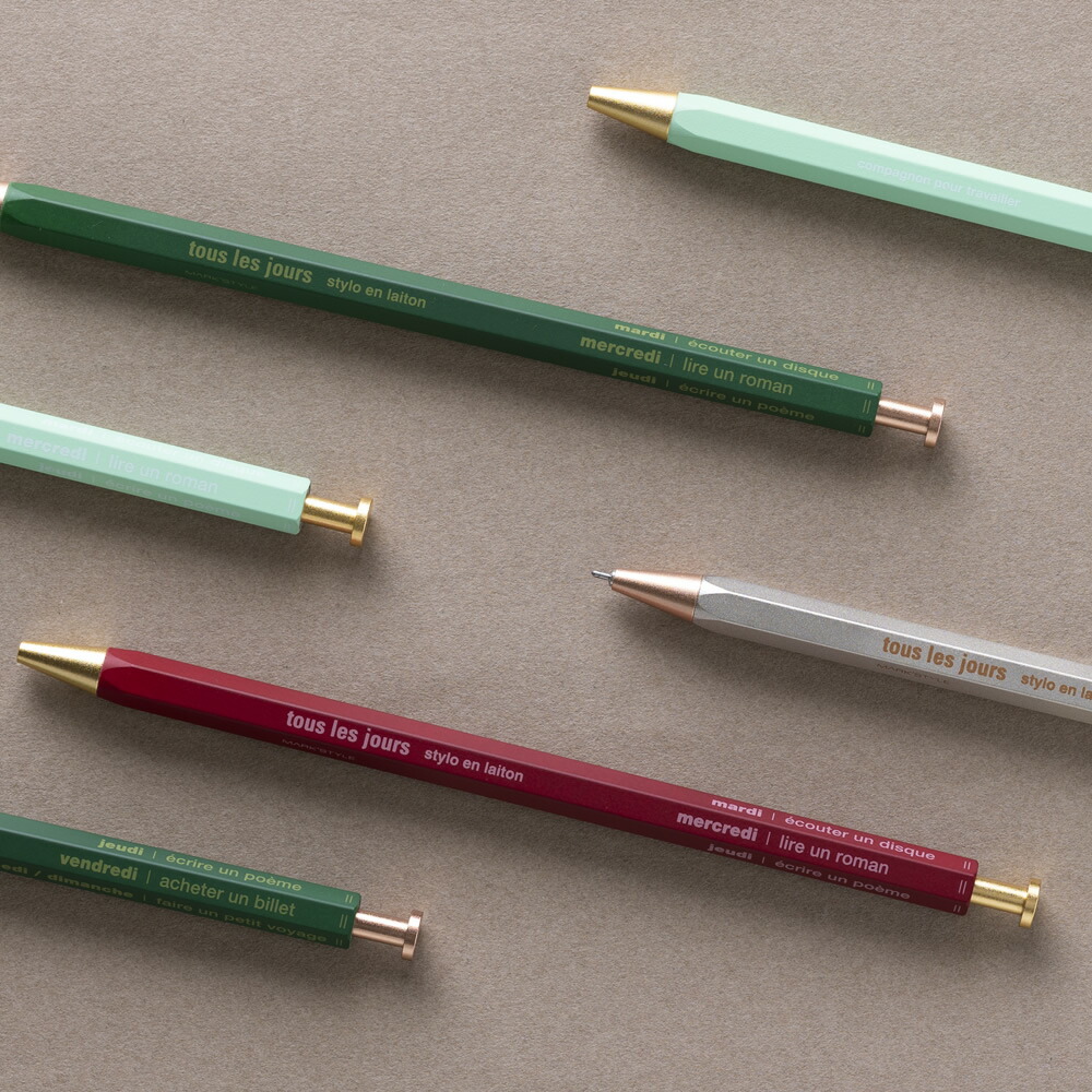 楽天市場】ブラスゲルボールペン 0.5mm ステーショナリー カラフル 六