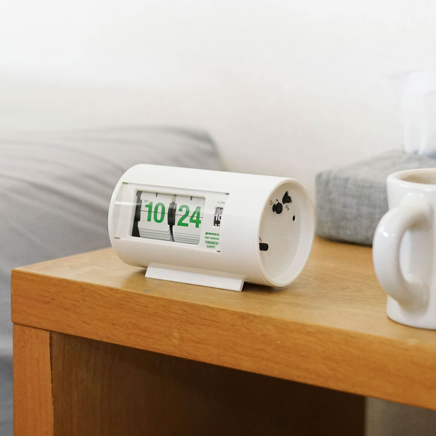 楽天市場】penco ペンコ デスククロック アラームクロック 置き時計