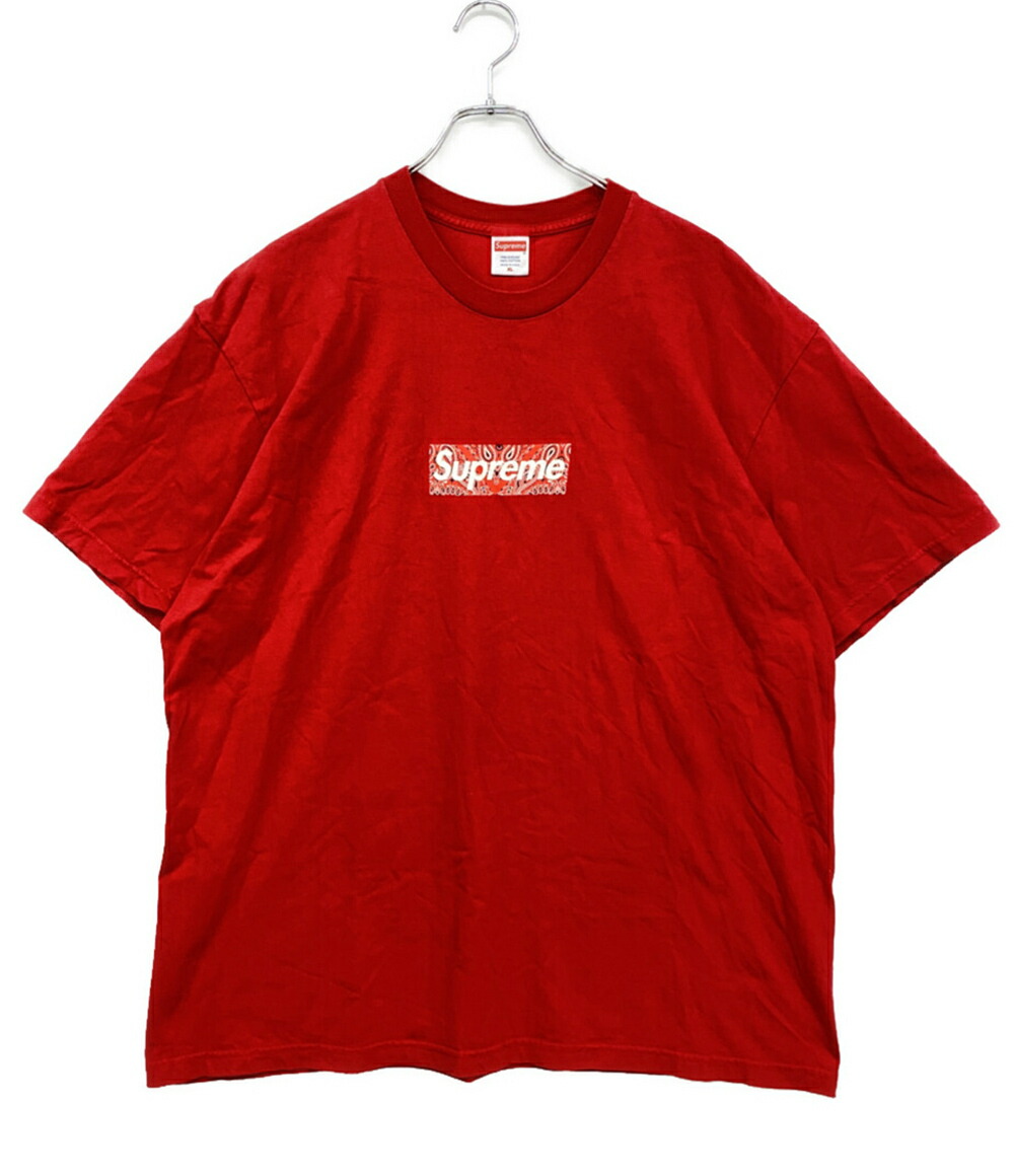 楽天市場】supreme bandana box logo teeの通販