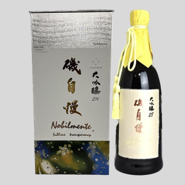 楽天市場】磯自慢 大吟醸 28 ノビルメンテ 720ml : お酒の専門店エルア