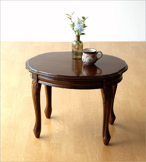 マルニ 木工 猫脚 猫足 サイドテーブル アンティーク調 マルニ 木工 猫