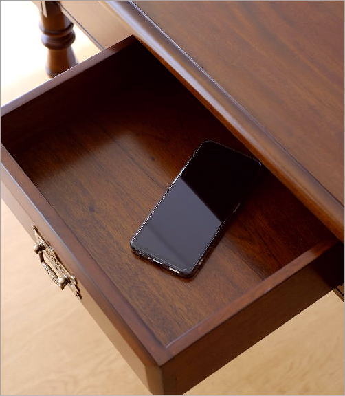 楽天市場】コンソールテーブル アンティーク マホガニー 木製 無垢材